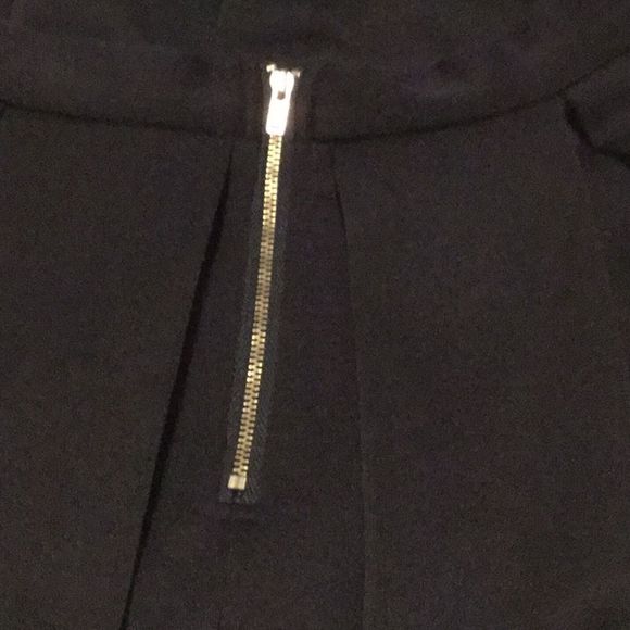 Alythea Women's Black Scuba Pleated Skirt - Picture 8 of 11